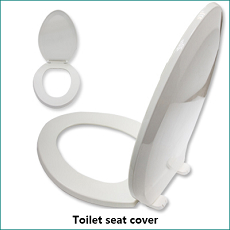 Toilet seat cover