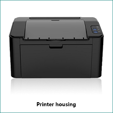 Printer housing