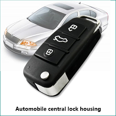 Automobile central lock housing