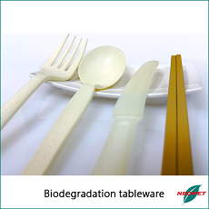 Biodegradation tableware